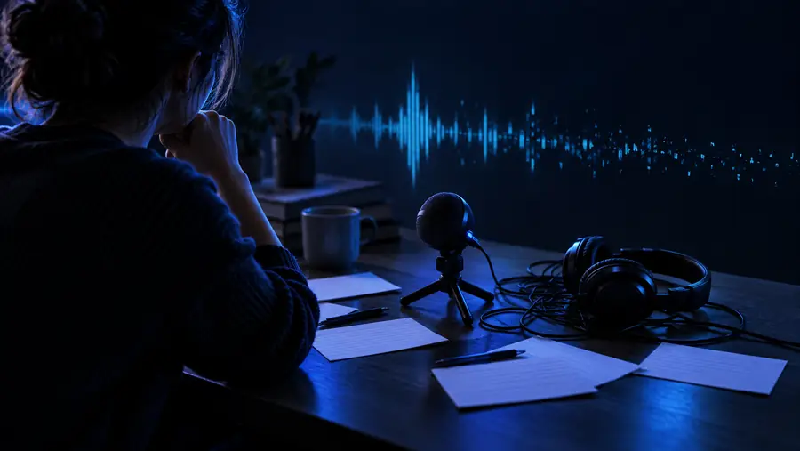 Unprepared online voice task with an unclear brief
